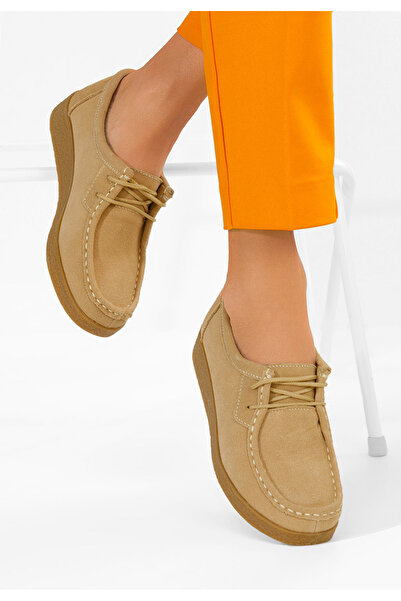 B T Shoes Mocasini dama Afinia V2 bej