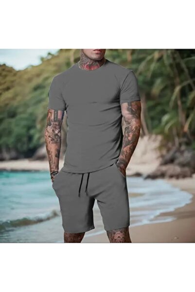 NIGRUM PARDUS New Season Solid Color 100% Cotton Plus Size Sports Men's T-Shi...