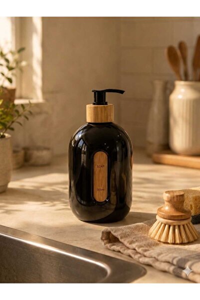 balsa group Mrk model colored thick glass liquid soap dispenser 450ml