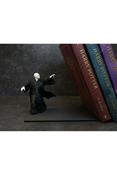MotorFigürShop Harry Potter Voldemort Dekoratif Kitap Tutucu & Voldemort Figü...
