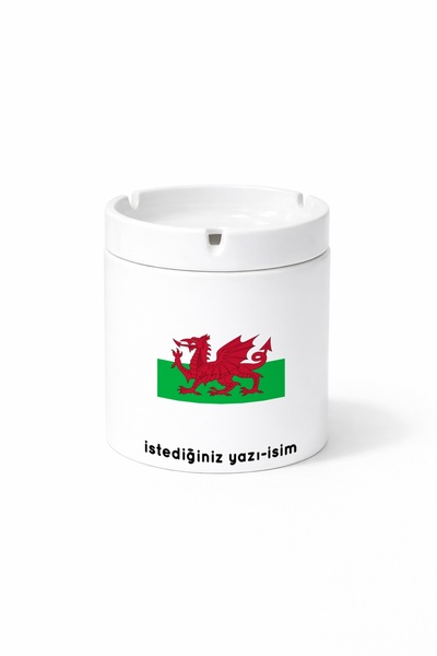 Kirbi Reklam Country Gb United Kingdom United Kingdom Flag Flag Printed Ashtr...