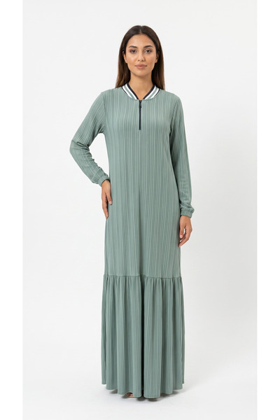 Şeker Portakalım Full Length Cotton Summer Comfortable Dress