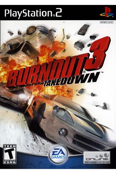 Sony Joc Burnout 3: Takedown PS2 PlayStation 2, Second-Hand