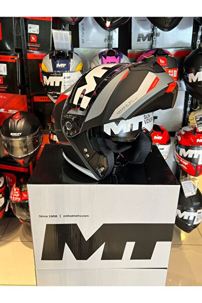 MT Helmets MT KASK FU935SV GENESIS SV RACCOON B5 MAT (ŞEFFAF VİZÖR)