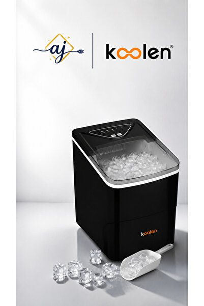 KOLEN صانعة الثلج كولين اسود 2 لتر