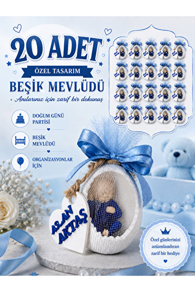 hediyesepetinde Kişiye Özel Erkek Bebek Hediyeliği – İsimli Magnet – Doğum Gü...