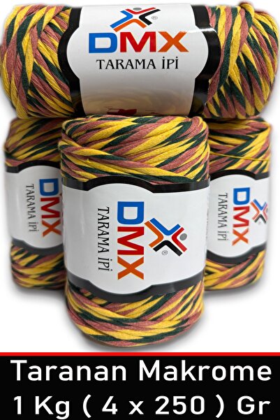 Diva İplik Sfoară de macrame Taranan de lux de 4 mm - Ață simplă - TMC06