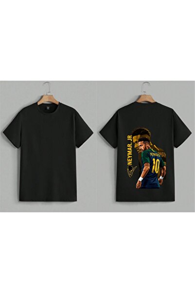 EFEVRA neymar baskılı oversize t-sirth