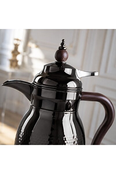 laverahome Luxurious Black Tramss Set with Elegant Gloss Finish and Sophistic...