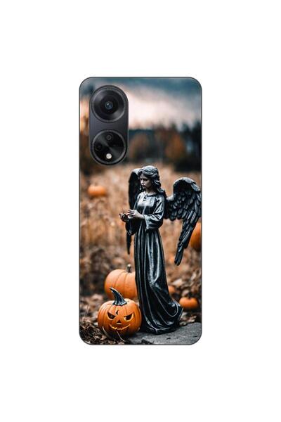 OEM Husa compatibila cu Oppo A98 5G Silicon Gel Tpu Model Halloween Dovleacul...