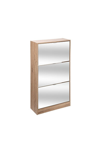 5five Simple Smart Dulap de pantofi Bois, MDF crem, 59.6x23.4x118 cm