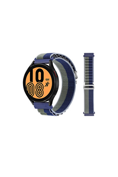 OSKA GLOBAL Watch 20mm KR410 Fabric Cord - Navy Blue-Green