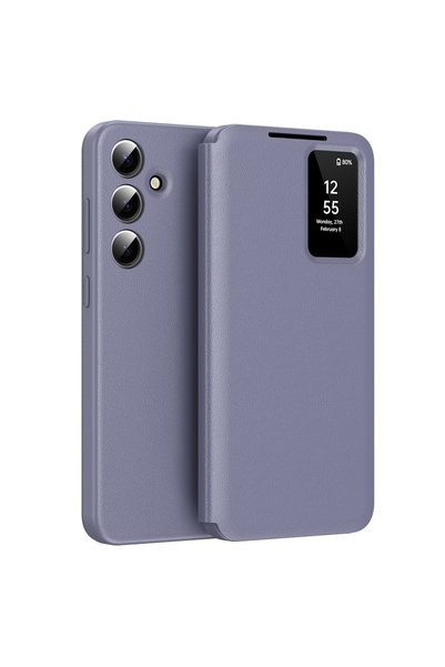 sscase Smart Window Θήκη Βιβλίο Lavender Grey (Samsung Galaxy A55 5G)