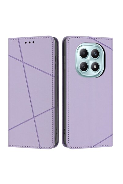 sscase Straight Lines Θήκη Βιβλίο Purple (Xiaomi Redmi Note 15 4G)