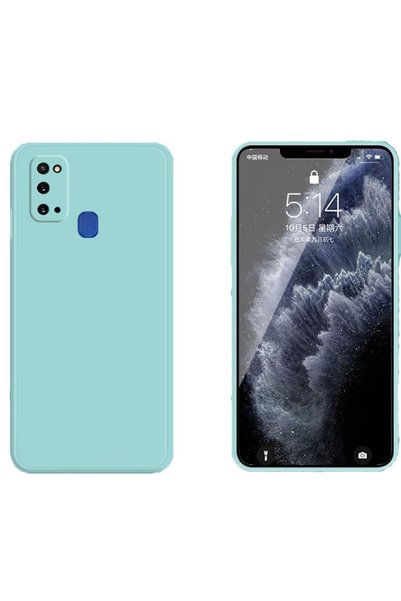 sscase Smooth Θήκη Σιλικόνης Sky Blue (Samsung Galaxy A21s)