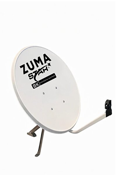 zumastar 85cm 0.70mm Çanak Anten Tekli LNB 20 Metre Anten Kablosu