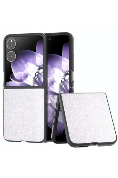 sscase Glitter Powder Σκληρή Θήκη White (Xiaomi Mix Flip 5G)