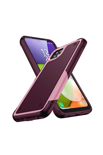 sscase Dotting Σκληρή Θήκη Σιλικόνης Pink/Dark Red (Samsung Galaxy A22 5G)