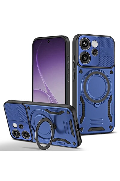 sscase Armor MagSafe Σκληρή Θήκη με Δαχτυλίδι Dark Blue (Oppo Reno15 Pro 5G)