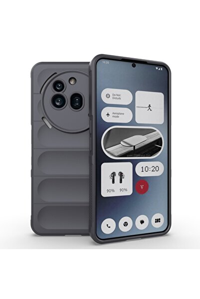 sscase Magic Shield Θήκη Σιλικόνης Dark Grey (Nothing Phone (3a) Pro)