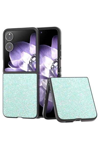 sscase Glitter Powder Σκληρή Θήκη Light Green (Xiaomi Mix Flip 5G)