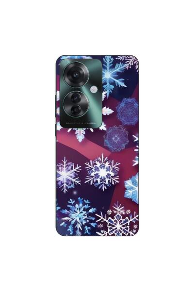 OEM Husa compatibila cu Oppo Reno11 F 5G Silicon Gel Tpu Model Fulgi de Gheata