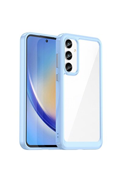 sscase Clear Acrylic Σκληρή Θήκη Σιλικόνης Blue (Samsung Galaxy A35 5G)