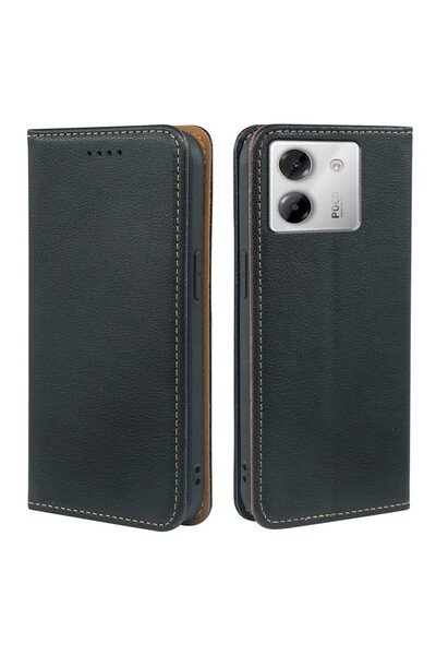 sscase Gloss Θήκη Βιβλίο Black (Xiaomi Poco M7 Pro 5G)