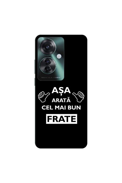 OEM Husa compatibila cu Oppo Reno11 F 5G Silicon Gel Tpu Model Cel Mai Bun Frate
