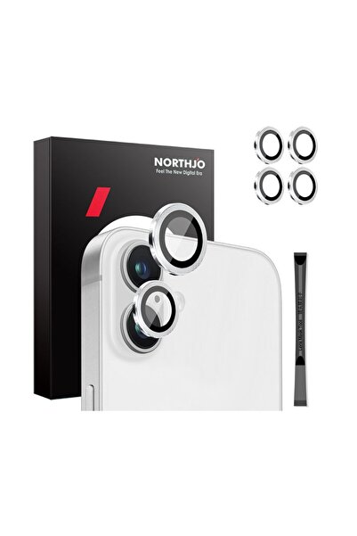sscase Apple iPhone 16/16 Plus NORTHJO Κρίκοι Προστασίας για Κάμερα - Lens Pr...
