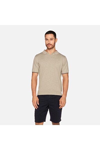 Geox Béžové pánské polotričko Knit