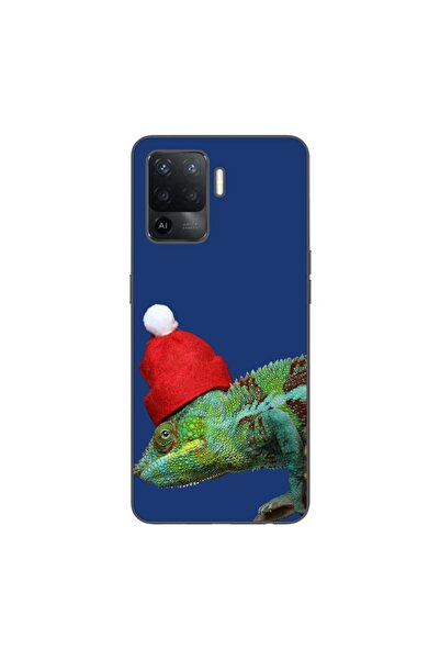 OEM Husa compatibila cu Oppo Reno5 Lite Silicon Gel Tpu Model Craciun Cameleon