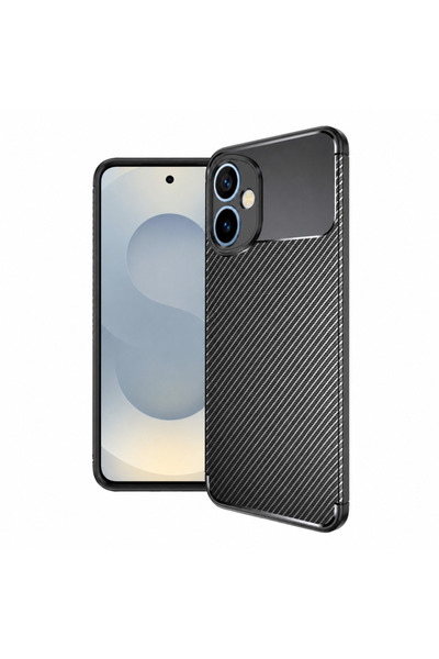 UnDePlus Huawei Honor 400 Kılıf Karbon Silikon Case
