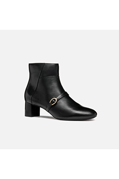 Geox Pantofi negri de damă până la gleznă Pheby 50