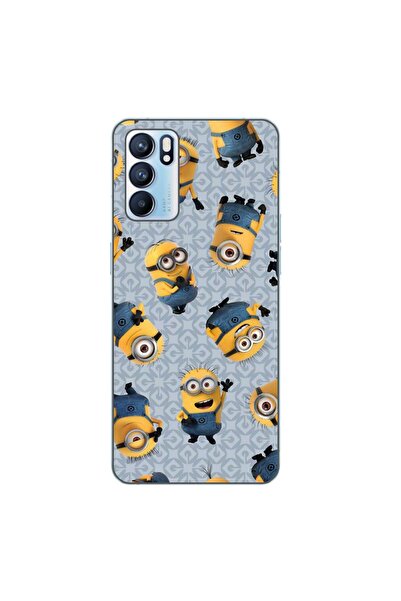 OEM Husa compatibila cu Oppo Reno6 5G Silicon Gel Tpu Model Pattern Minioni