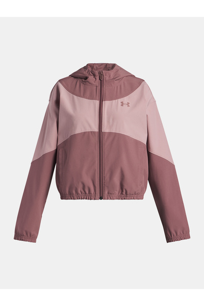 Under Armour Jachetă de fete UA Rival Woven HD Jacket-BRN