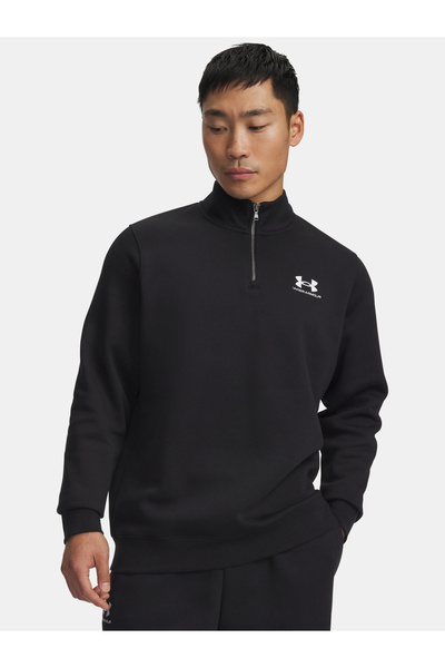 Under Armour Hanorac bărbătesc UA Icon Fleece 1/4 Zip - Negru