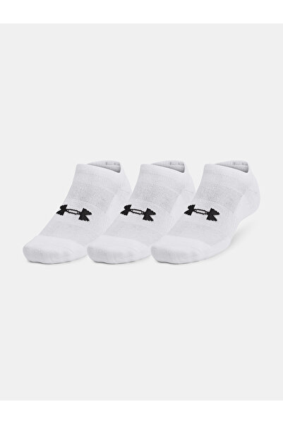 Under Armour Șosete unisex Unisex UA TC 3pk No Show-WHT
