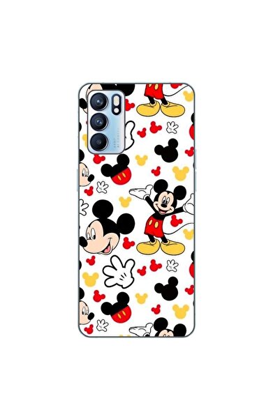 OEM Husa compatibila cu Oppo Reno6 5G Silicon Gel Tpu Model Mickey Cool Pattern