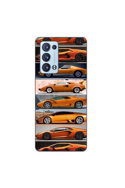 OEM Case compatible with Oppo Reno6 Pro 5G Silicone Gel Tpu Lamborghini Car P...