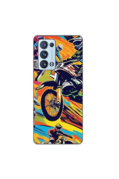 OEM Case compatible with Oppo Reno6 Pro 5G Silicone Gel Tpu Pattern Motocross...