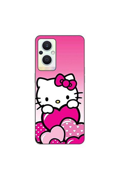 OEM Husa compatibila cu Oppo Reno7 Lite Silicon Gel Tpu Model Hello Kitty Pin...