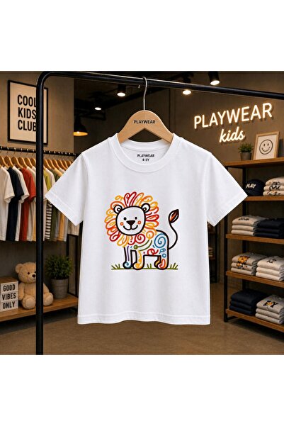 playwear Crtani Arslan printani 100% dječja unisex majica 5 6 -7 8-9 10 -11 1...