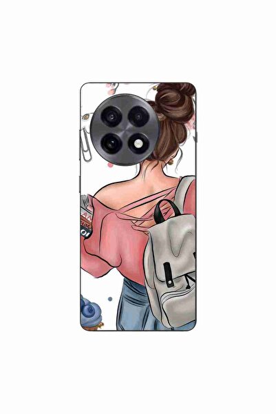 OEM Husa compatibila cu OnePlus 13R Silicon Gel Tpu Model Girl Fashion School