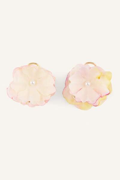 DeFacto Women's Floral 2-Piece Hair Clip H6626Axns