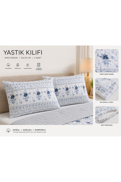 tekstilfabic Pillowcase |   Cotton |   50X70 cm |