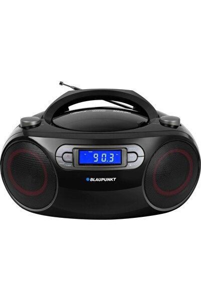 Blaupunkt BB18BK Microsystem, FM, CD, MP3, USB, AUX, 4W RMS, Alarm, LCD, Black