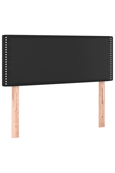 vidaxl Tăblie de pat, negru, 90x5x78/88 cm, piele ecologică