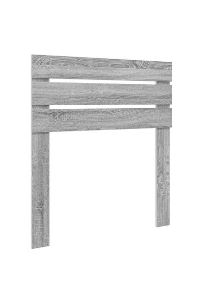 vidaxl Tăblie cap Gri Sonoma 80 cm Lemn compozit