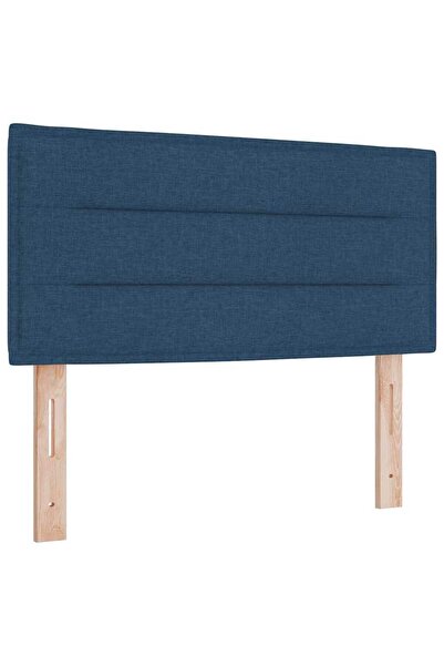 vidaxl Tăblie cap albastru 90 cm țesătură